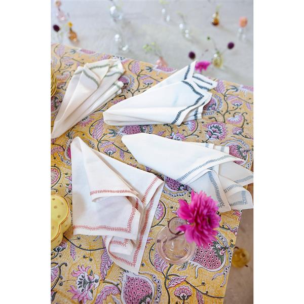 Tablecloth Pomegranate Yellow & Rose 170x270 cm