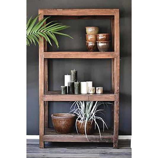 Vintage reol 214x122x62 cm