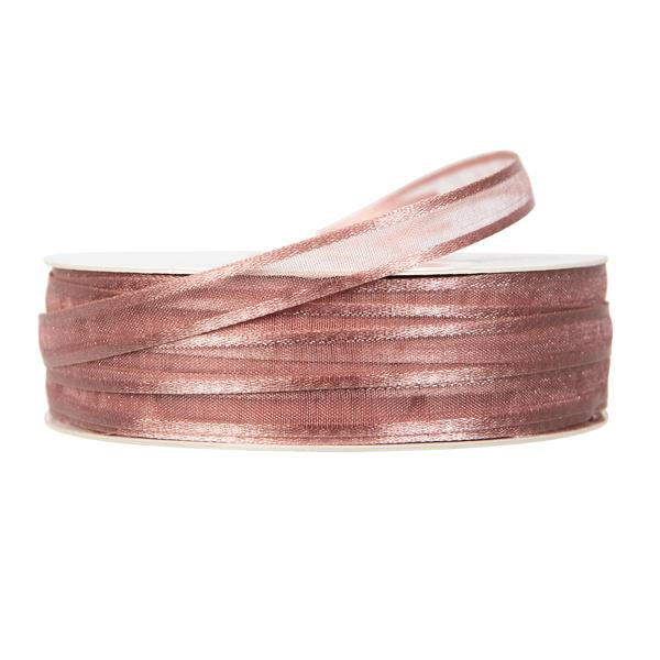 Silkebånd Old Rose 10 mm