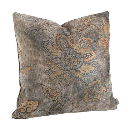 Putetrekk Merano Flower taupe 50x50 cm