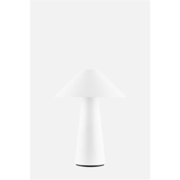 Bordlampe Cannes hvit 26 cm