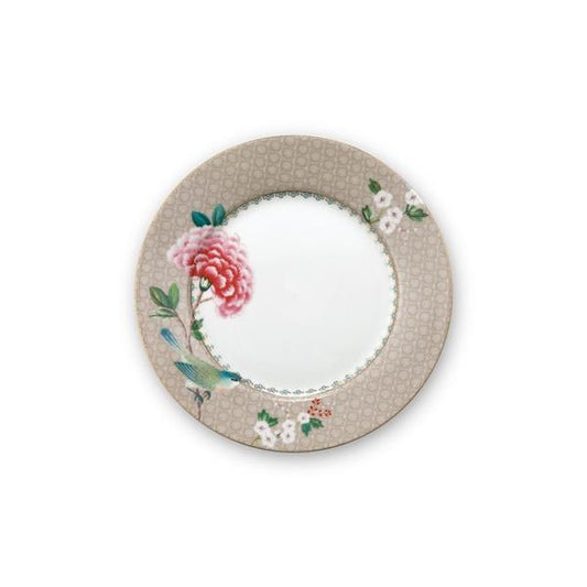 Blushing Birds Khaki Tallerken 21 cm