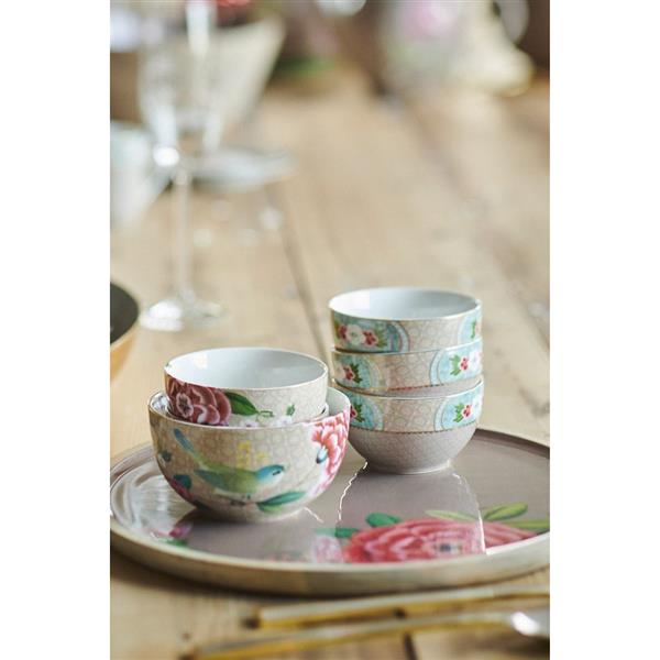 Blushing Birds Khaki Tallerken 21 cm