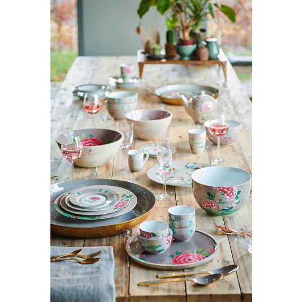Blushing Birds Khaki Tallerken 21 cm