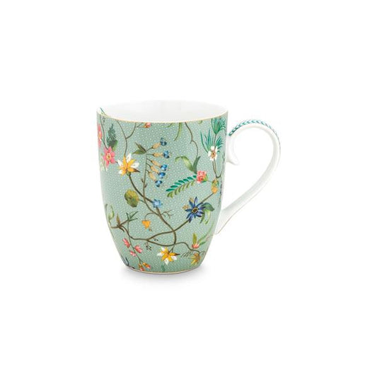 Jolie Flowers Blue Stort krus 350 ml