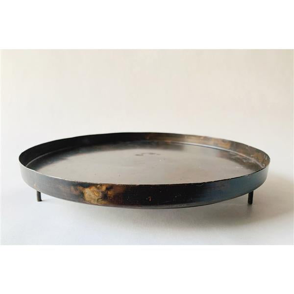 Metallfat m/stativ 38 cm