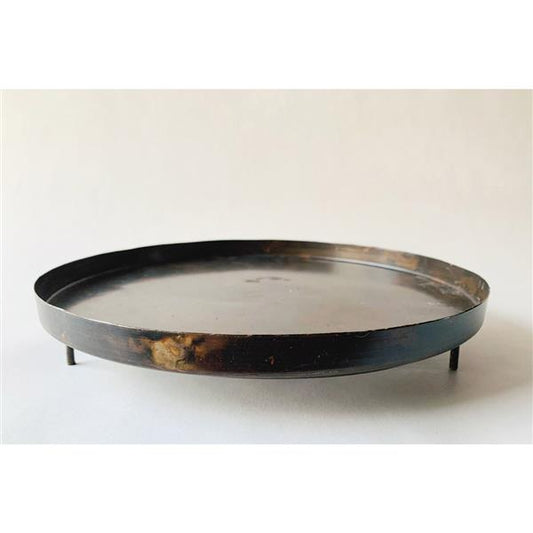 Metallfat m/stativ 38 cm