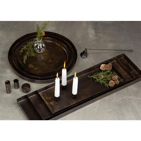 Dish Tulsa antique brown 25 cm
