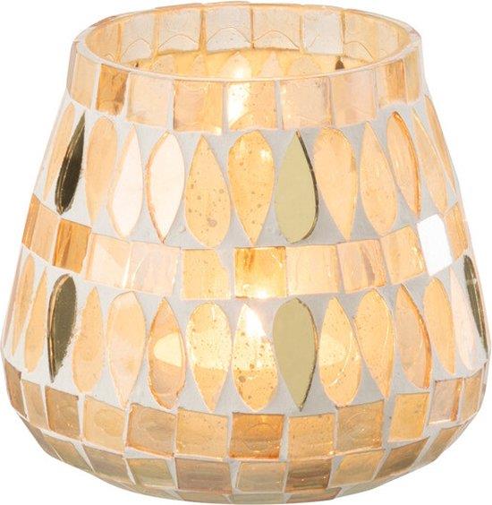 Telysholder mosaikk 9 cm