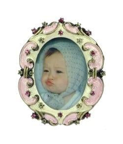 Bilderamme oval 3x4 cm