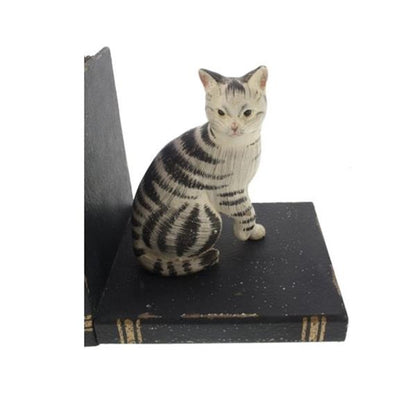 Bokstøtte med katt 28 cm S/2