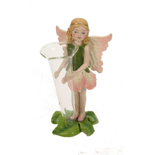 Vase Fairy fe rosa 16 cm