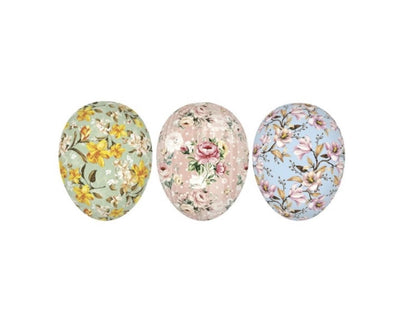 Easter Egg with Flowers 15 cm