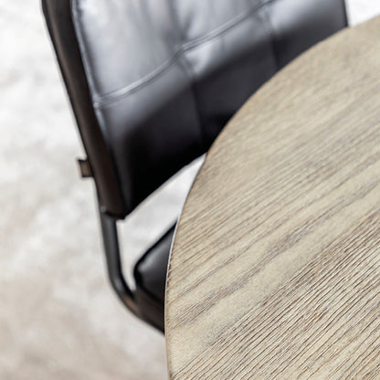 Trent dining table antique Grey Ø130 cm