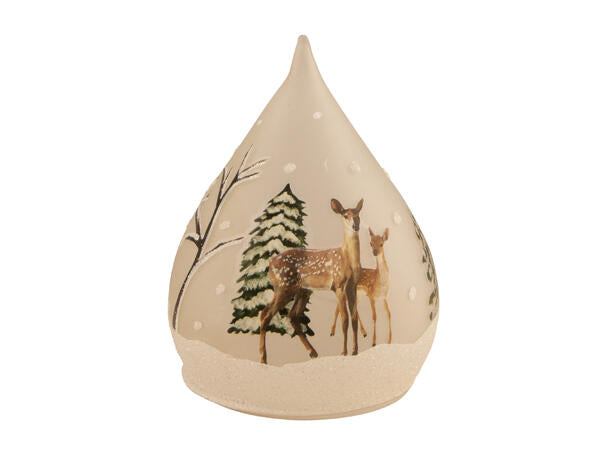 LED lantern deer droplet 15 cm