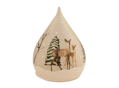LED lantern deer droplet 15 cm