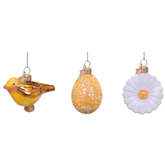 Påskepynt dekor S/3