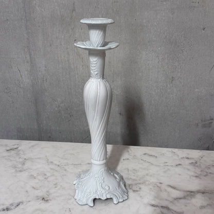 Lysestake hvit 43 cm