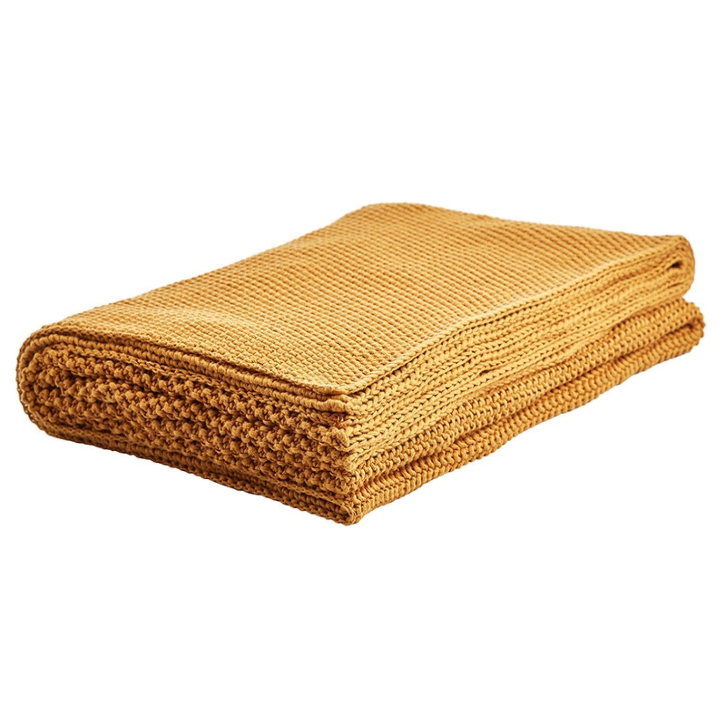 Blanket Coco ocher 130x180 cm