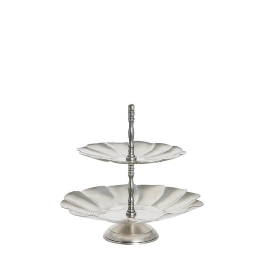 Philine serving tray 2-tier 19x23 cm