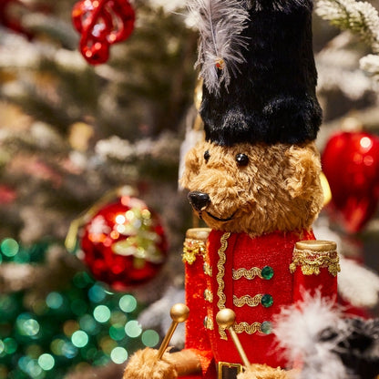 Teddybjørn m/trommer 60,5 cm