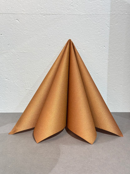 Napkin dinner Textile Touch copper