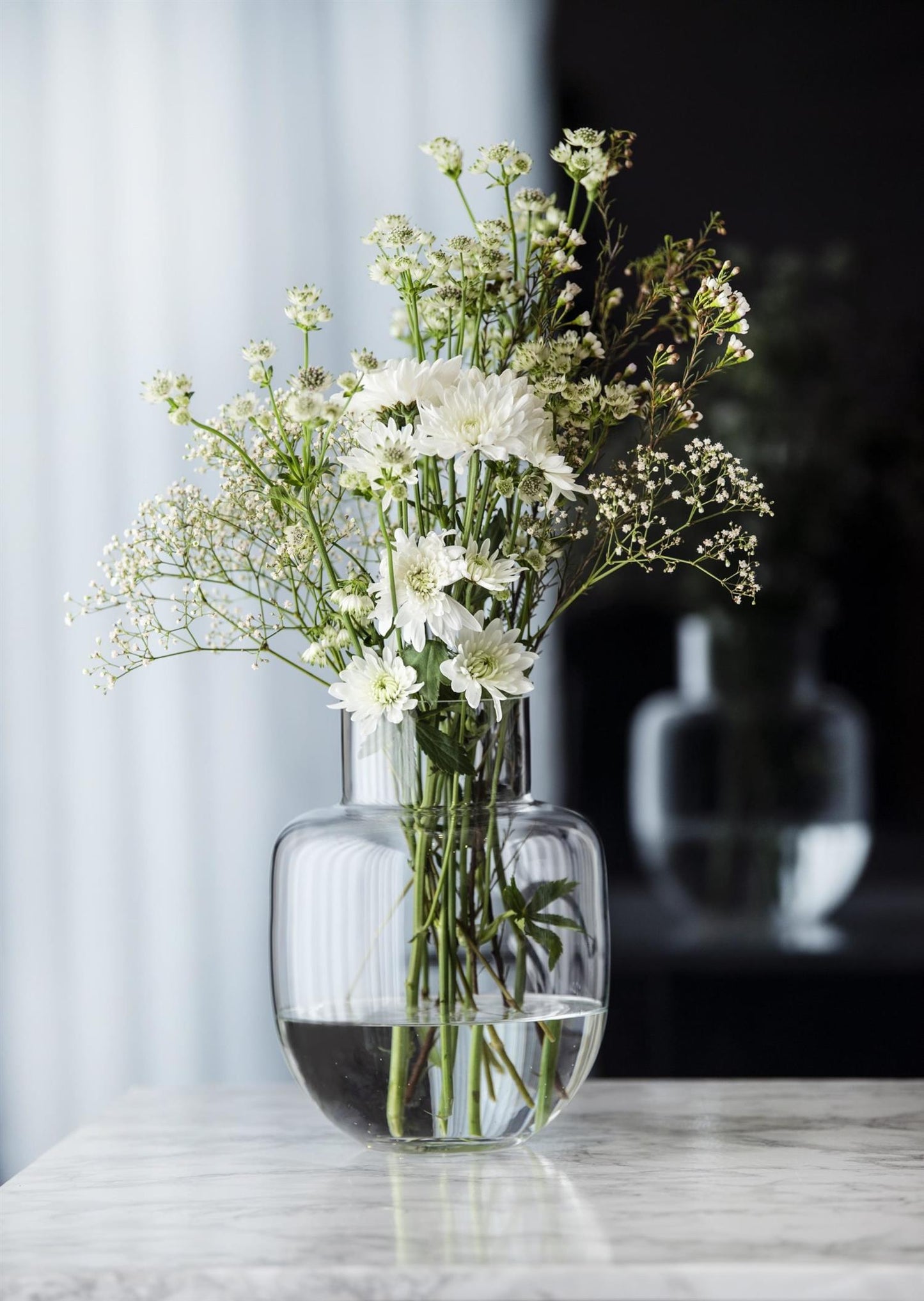 Vase Family klar 26 cm