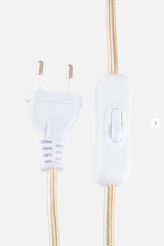 Bordlampe Iris 20 Creme