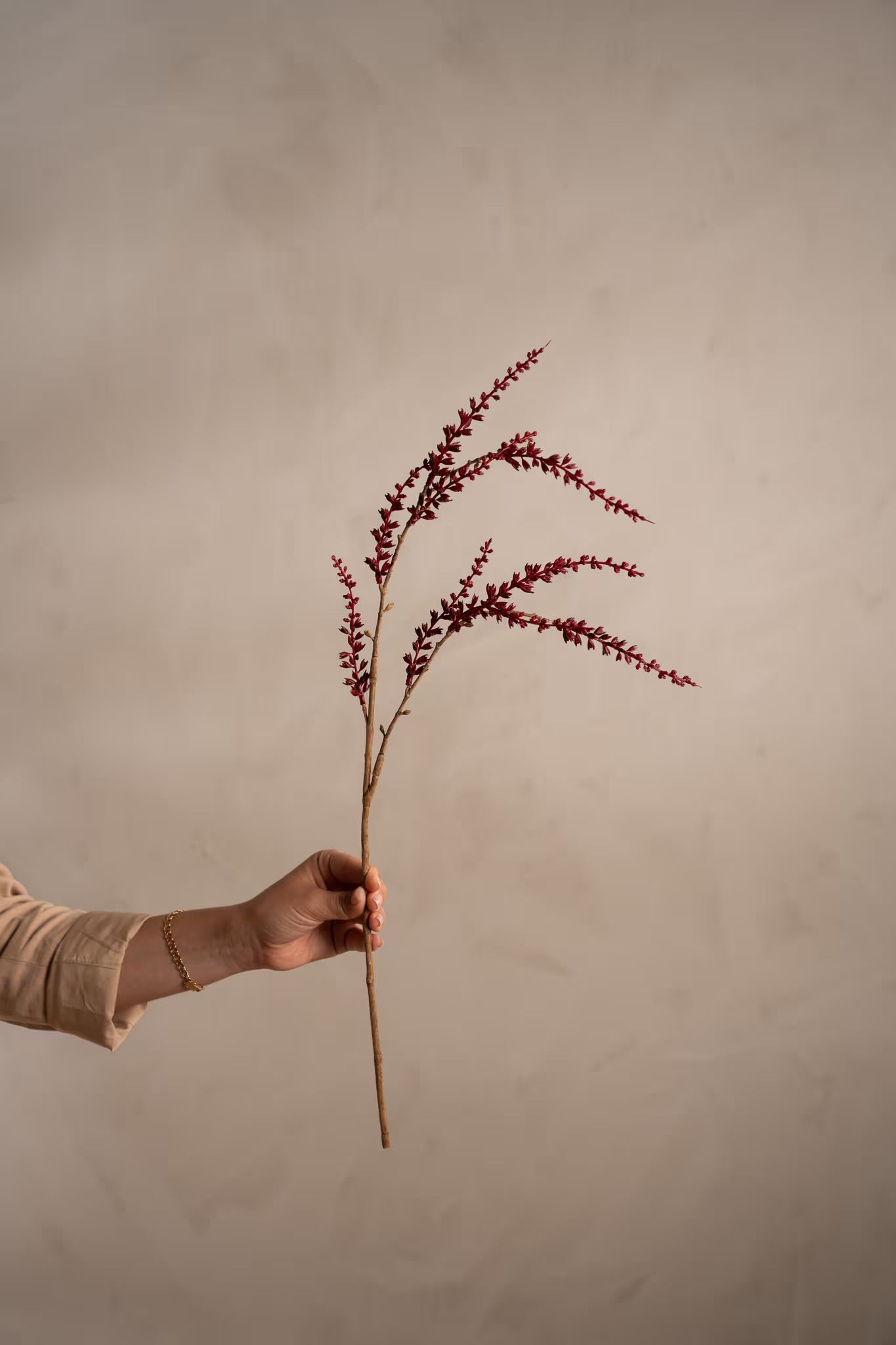 Twig burgundy 70 cm