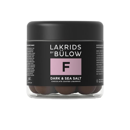 Lakris F Dark Sea Salt 115 gram