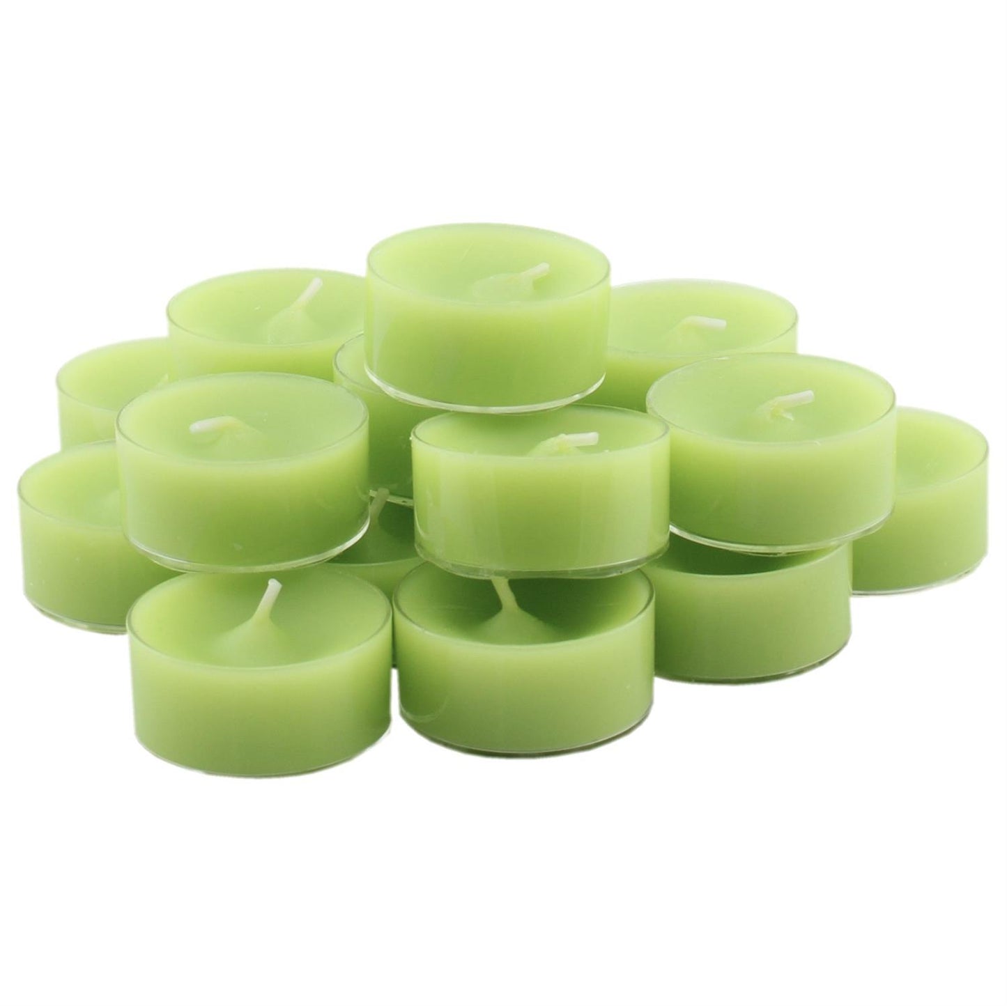 Tealights lime 20 pcs