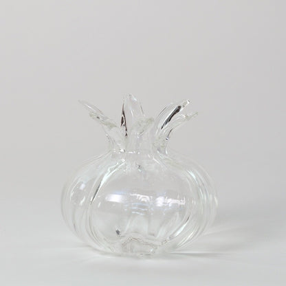 Glass vase 9x10 cm