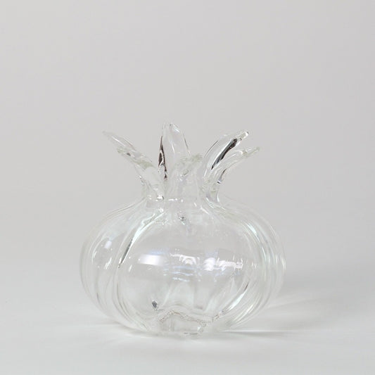 Glass vase 9x10 cm