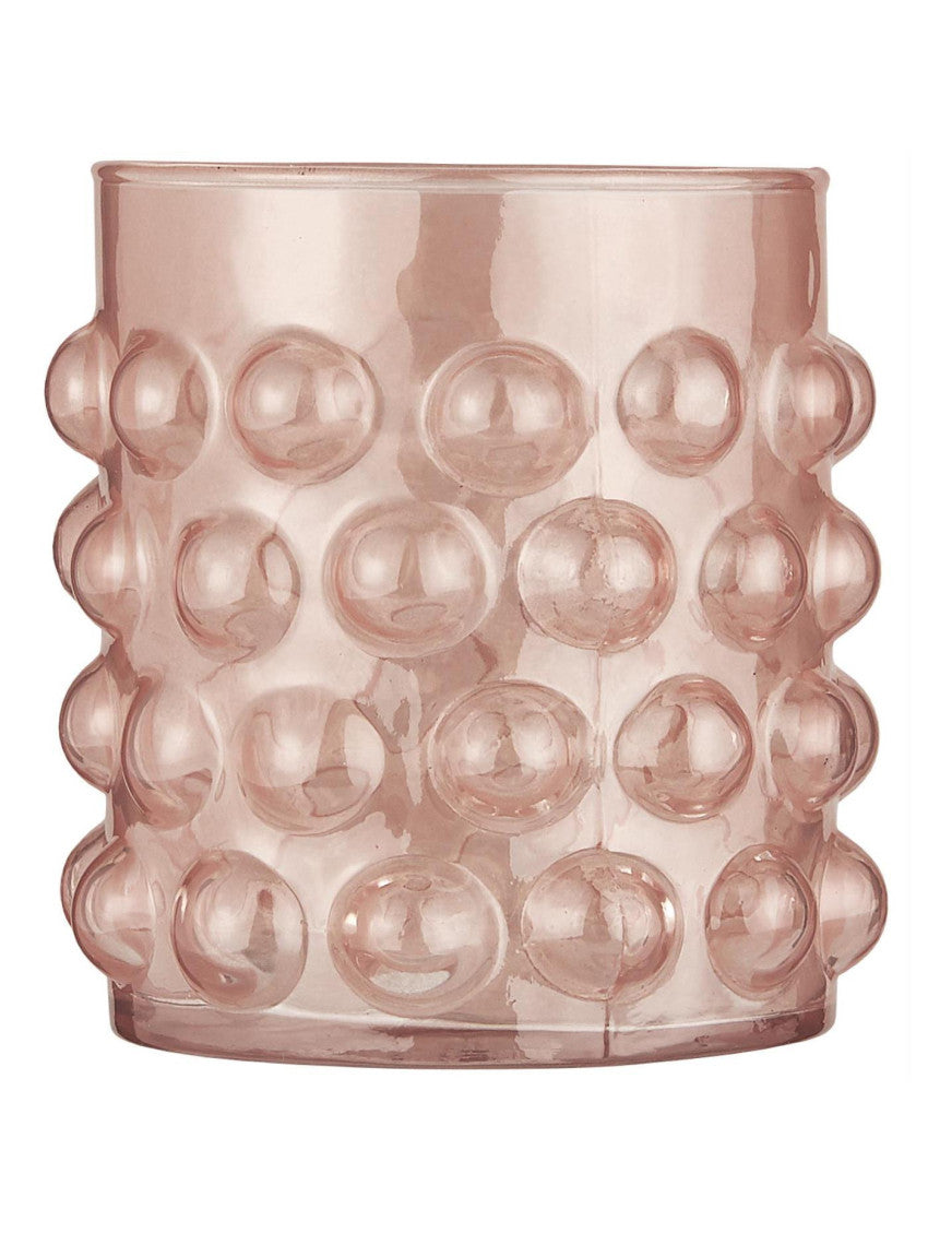 Tealight holder dusty pink 10 cm