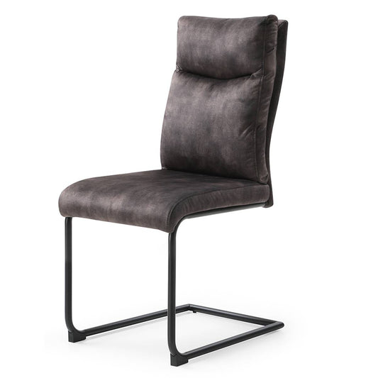 Baxter spisestol grå velour