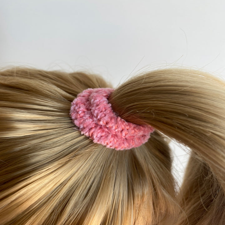 Kknekki Hair Tie Velvet Old Pink