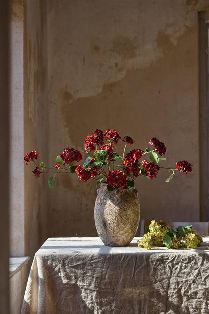 Hortensia rød 80 cm