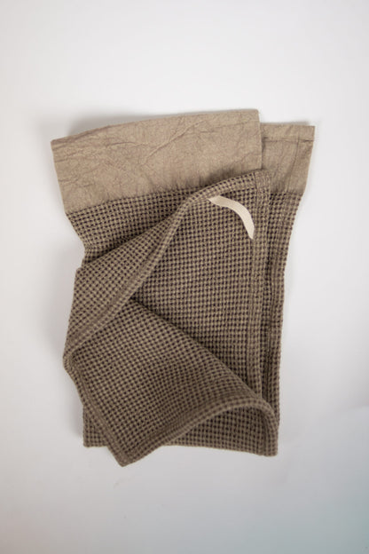 Håndkle Nira taupe 45x70 cm