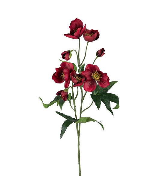 Julerose rød 57 cm