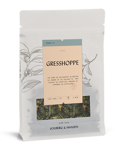 Grønn Gresshoppe te 100 gram