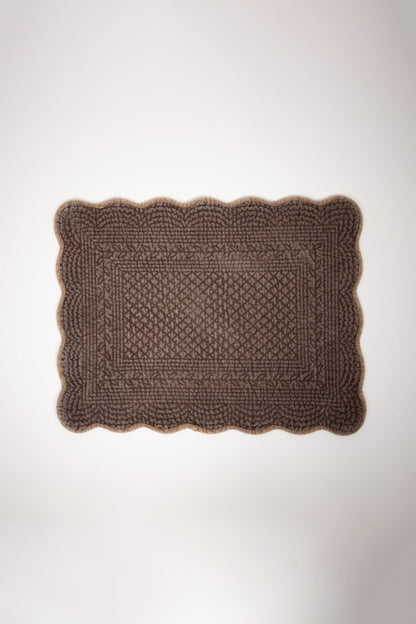 Delphine placemat brown