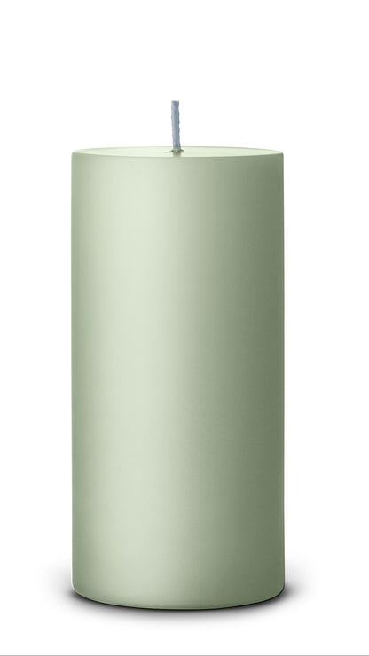 03 Water mint Pillar candle 7x15 cm