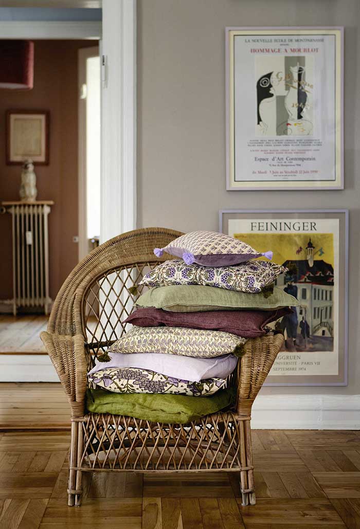 Putetrekk 50x50 cm Linen Fig