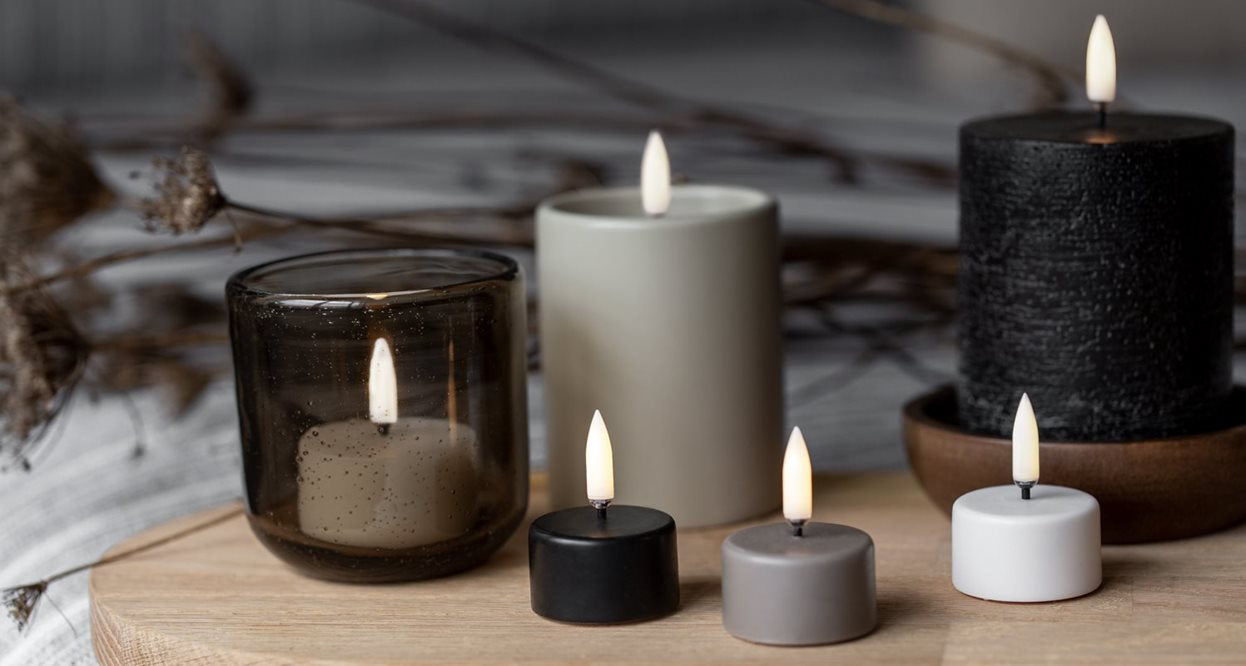LED tea light white 4x2.1 cm