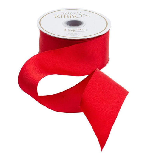 Dekorbånd Red Satin 3,8 cm x 8 meter