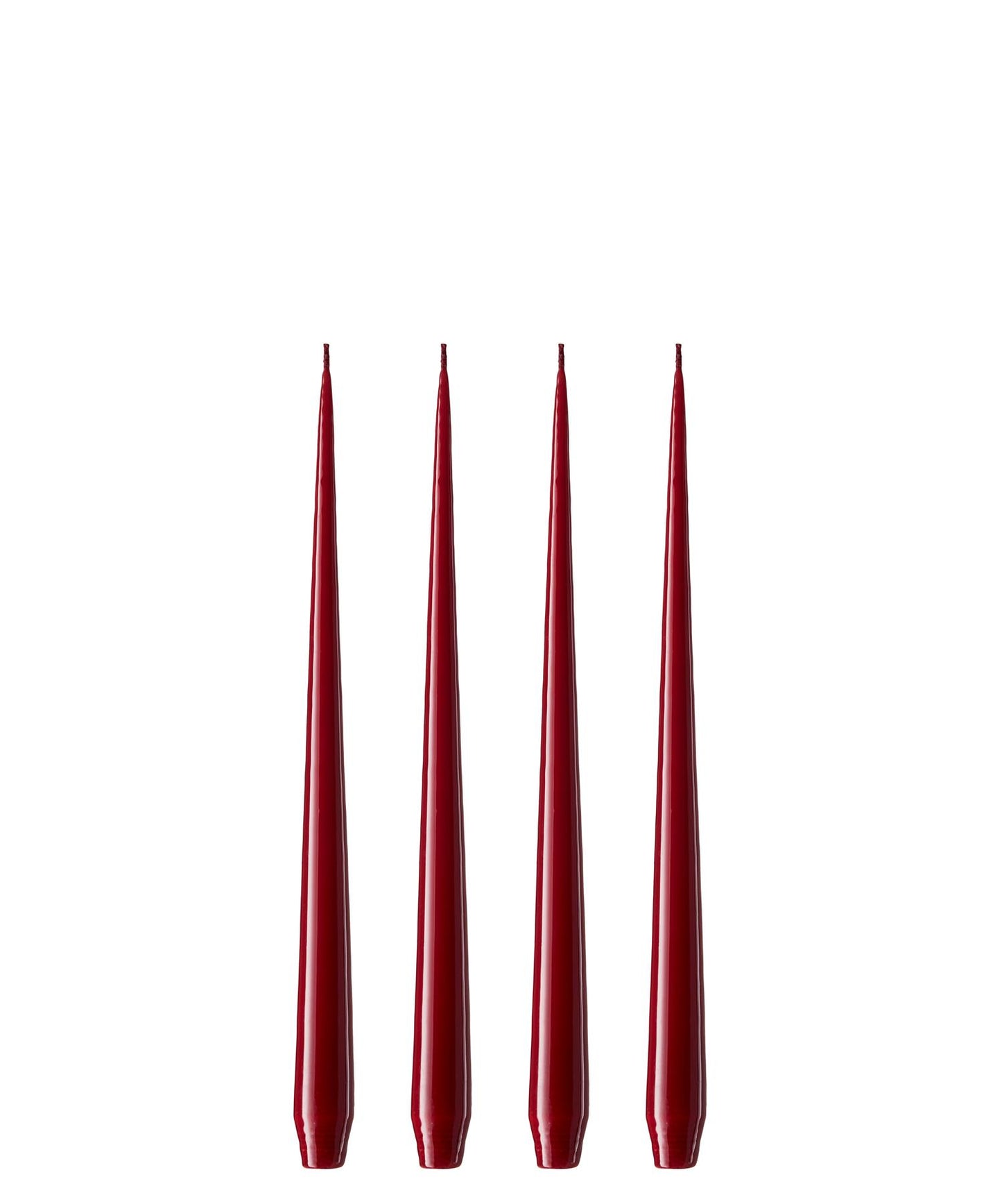 44 Wine Lacquer Candles 32 cm