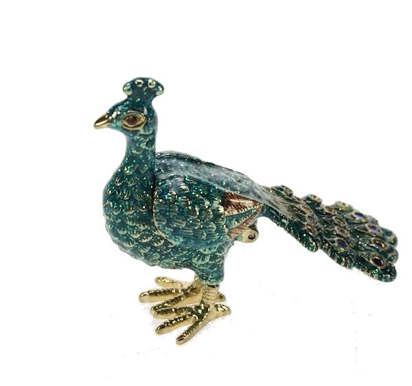 Boks påfugl 6 cm