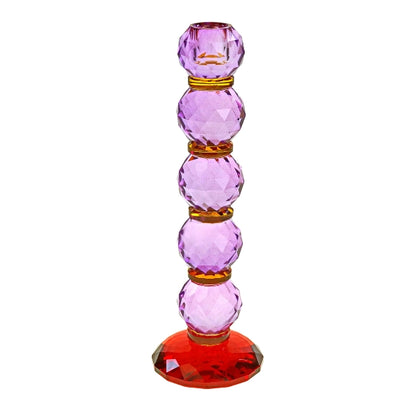 Lysestake Fancy lilla 27 cm