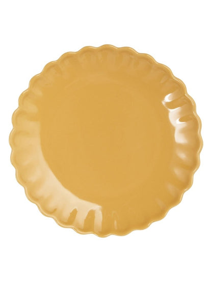 Tallerken Mynte mustard 19 cm