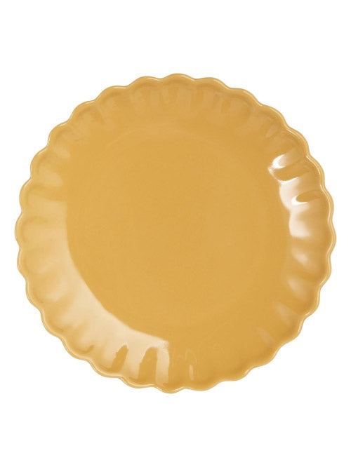 Tallerken Mynte mustard 19 cm